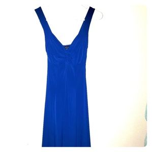 MODA International Blue Cocktail Dress